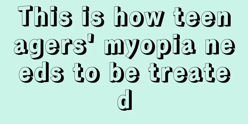 This is how teenagers' myopia needs to be treated