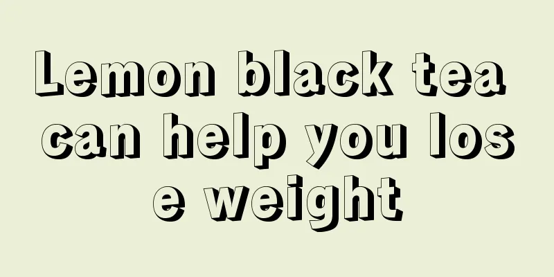 Lemon black tea can help you lose weight