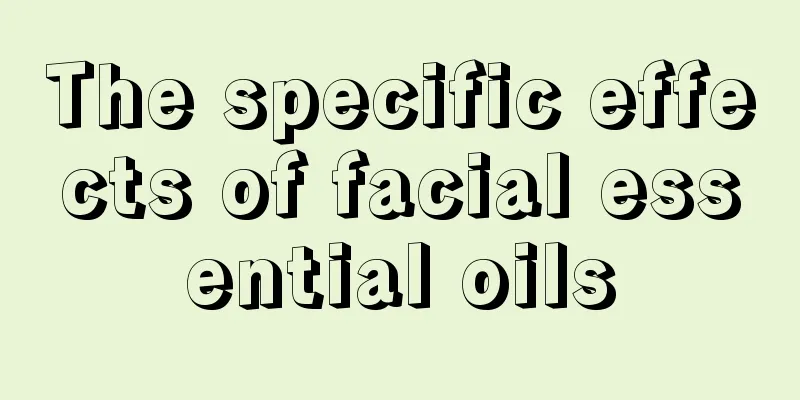 The specific effects of facial essential oils
