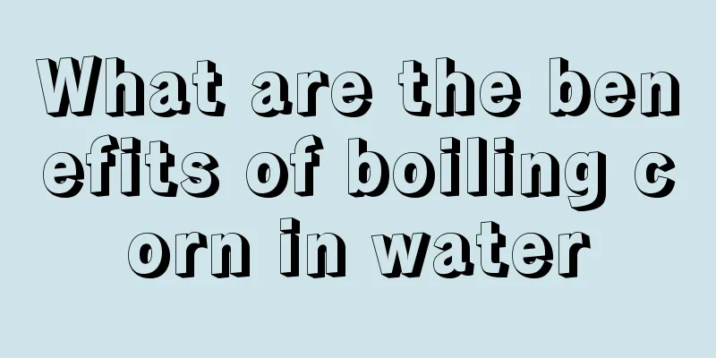 What are the benefits of boiling corn in water
