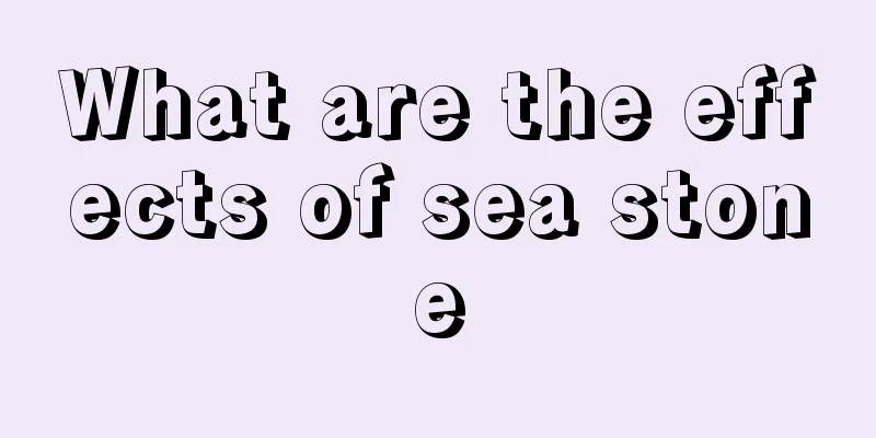 What are the effects of sea stone
