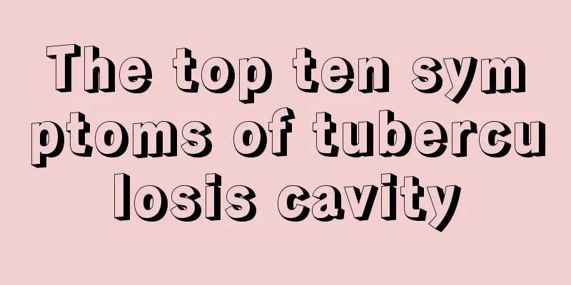 The top ten symptoms of tuberculosis cavity