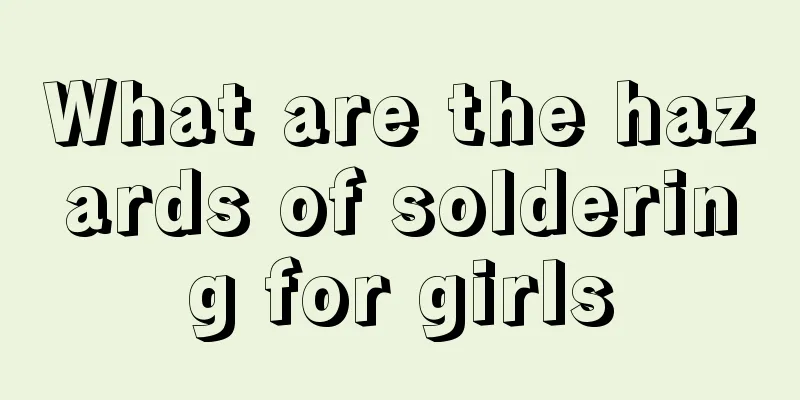 What are the hazards of soldering for girls