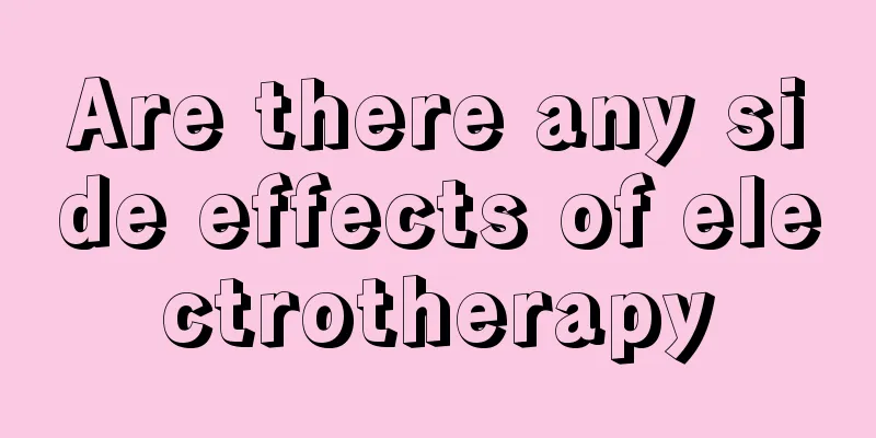 Are there any side effects of electrotherapy