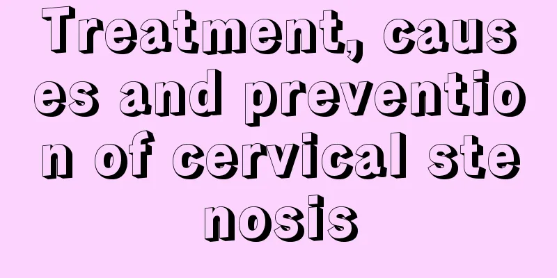 Treatment, causes and prevention of cervical stenosis