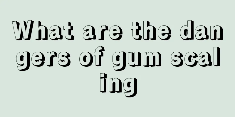 What are the dangers of gum scaling