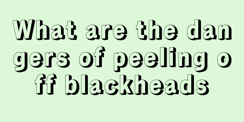 What are the dangers of peeling off blackheads