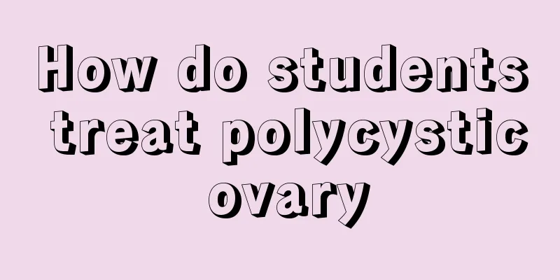 How do students treat polycystic ovary