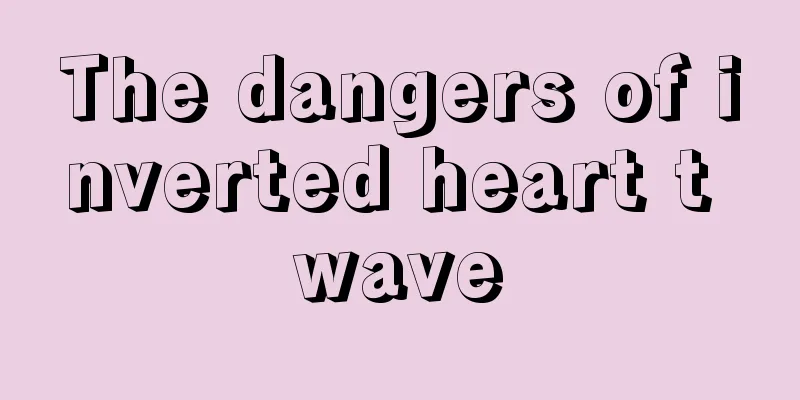 The dangers of inverted heart t wave