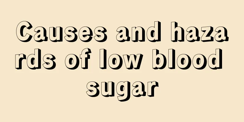 Causes and hazards of low blood sugar
