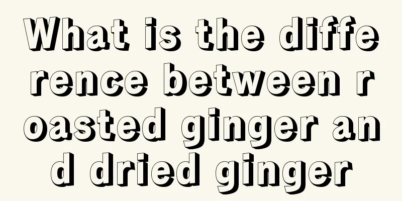 What is the difference between roasted ginger and dried ginger