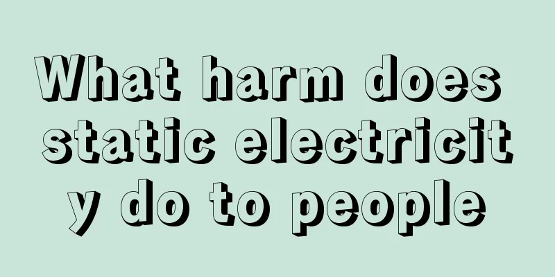 What harm does static electricity do to people
