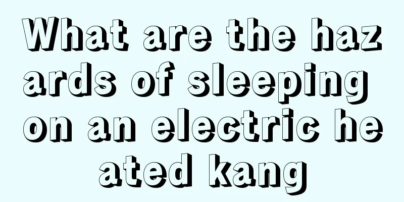 What are the hazards of sleeping on an electric heated kang