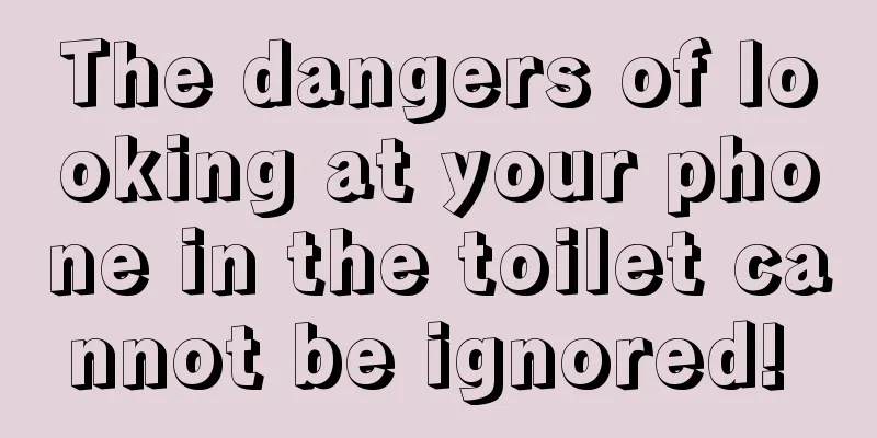 The dangers of looking at your phone in the toilet cannot be ignored! 