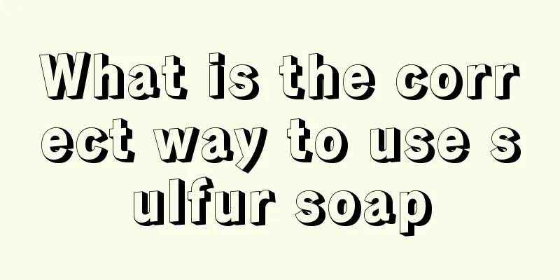 What is the correct way to use sulfur soap