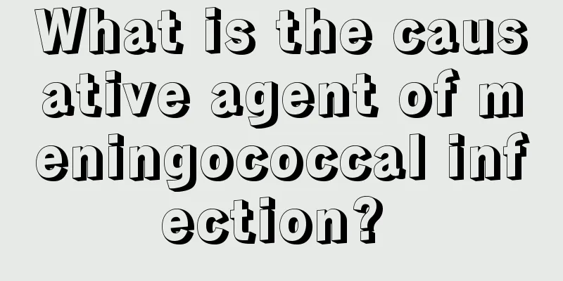 What is the causative agent of meningococcal infection? 