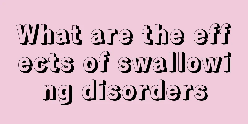 What are the effects of swallowing disorders