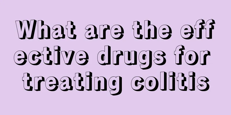 What are the effective drugs for treating colitis