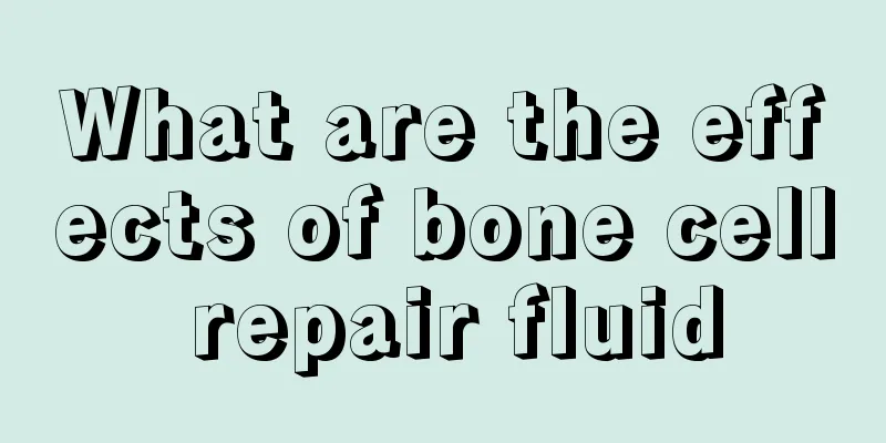 What are the effects of bone cell repair fluid