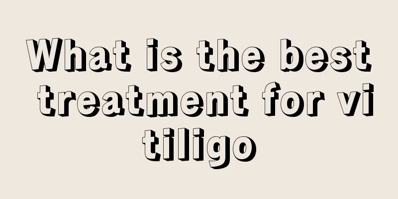 What is the best treatment for vitiligo
