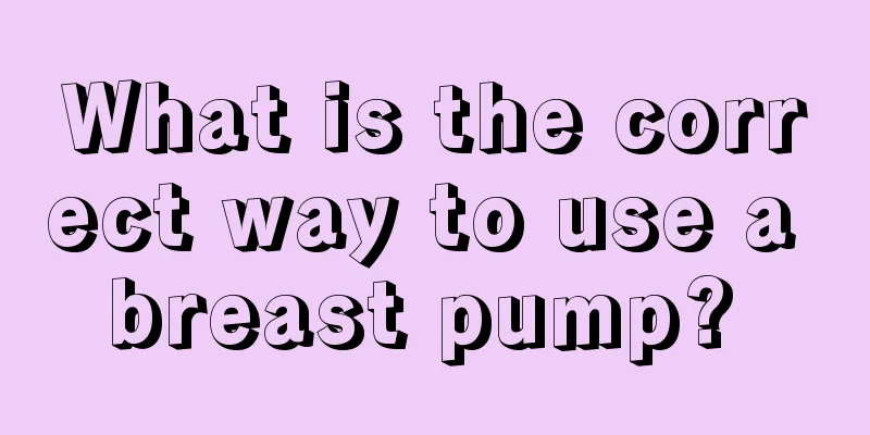 What is the correct way to use a breast pump? 