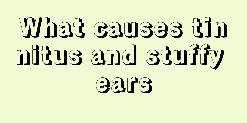 What causes tinnitus and stuffy ears