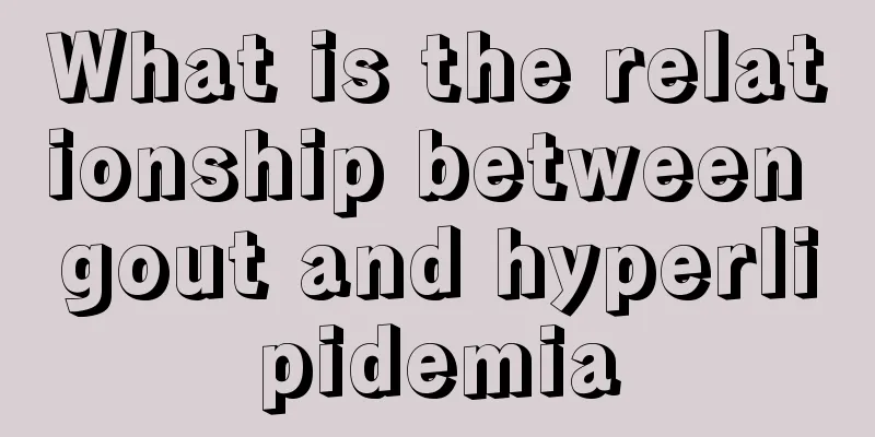 What is the relationship between gout and hyperlipidemia