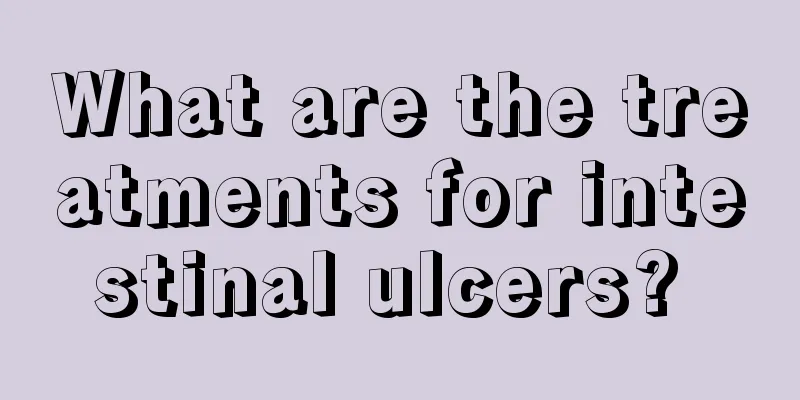 What are the treatments for intestinal ulcers? 