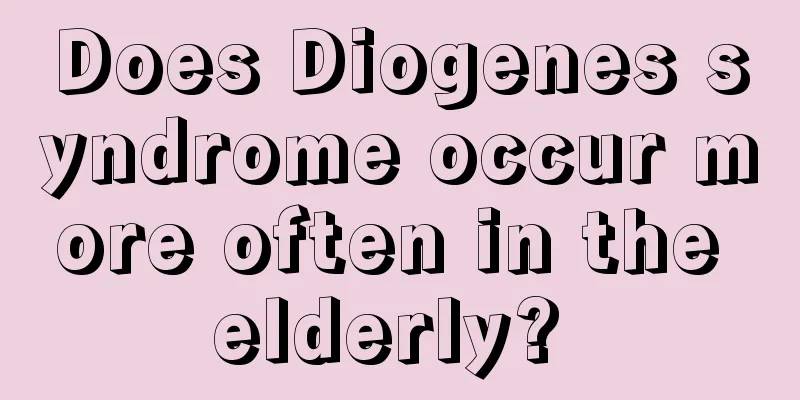 Does Diogenes syndrome occur more often in the elderly? 