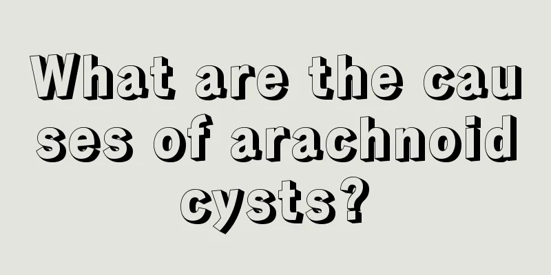 What are the causes of arachnoid cysts? 