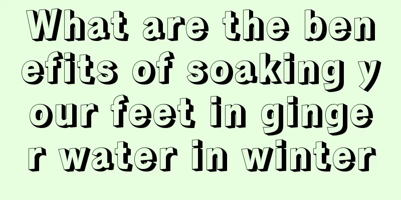 What are the benefits of soaking your feet in ginger water in winter