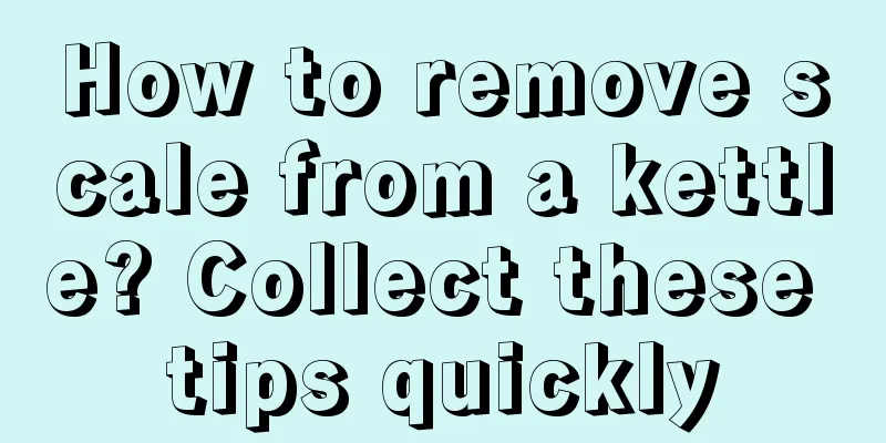 How to remove scale from a kettle? Collect these tips quickly
