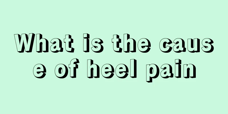 What is the cause of heel pain