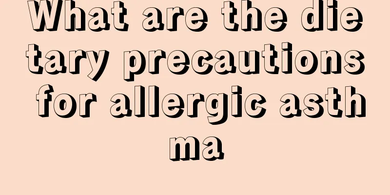 What are the dietary precautions for allergic asthma