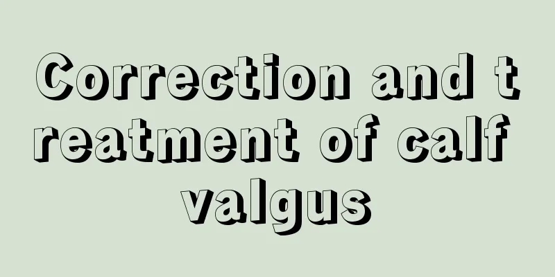 Correction and treatment of calf valgus