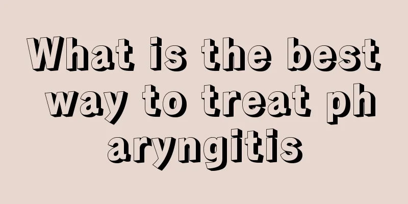 What is the best way to treat pharyngitis