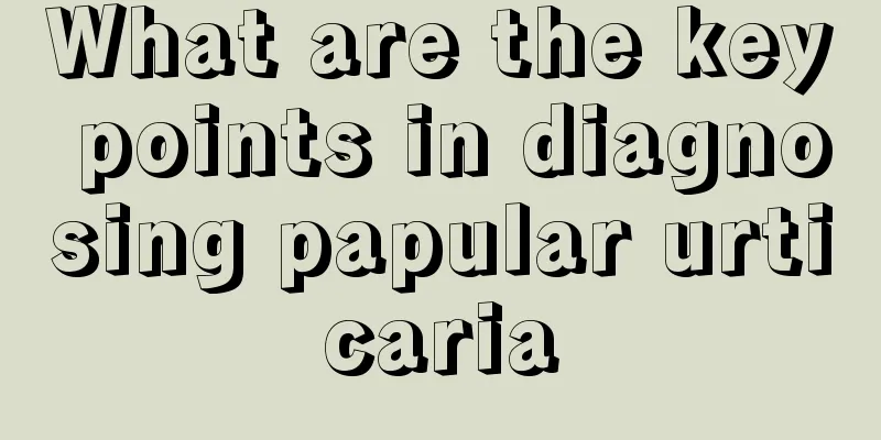 What are the key points in diagnosing papular urticaria