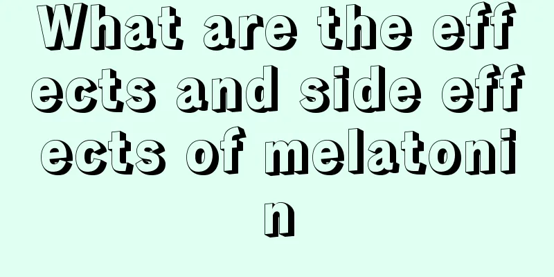 What are the effects and side effects of melatonin