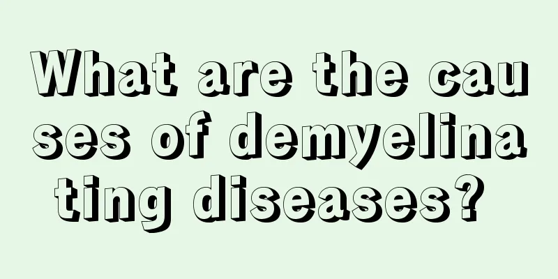 What are the causes of demyelinating diseases? 