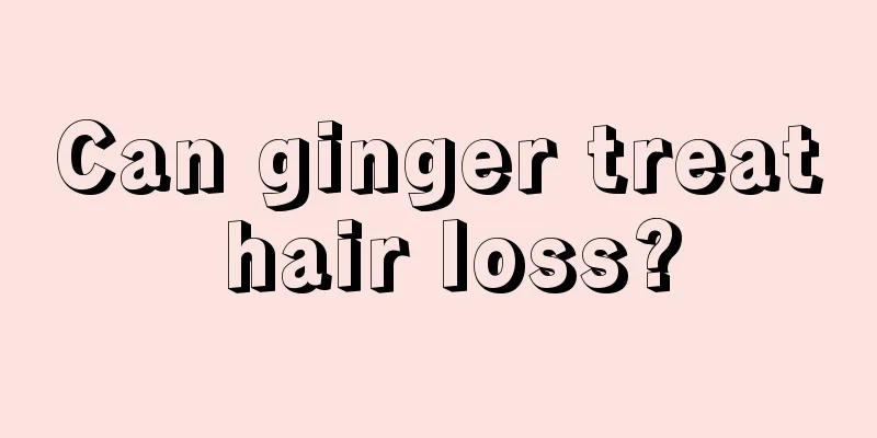 Can ginger treat hair loss?