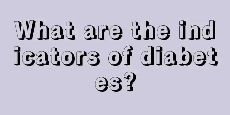 What are the indicators of diabetes?