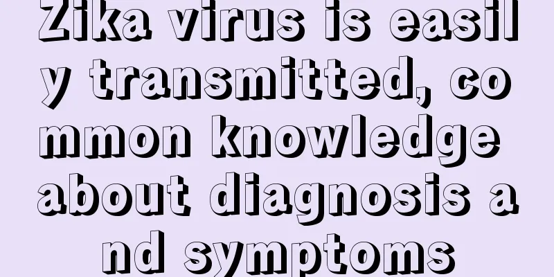 Zika virus is easily transmitted, common knowledge about diagnosis and symptoms