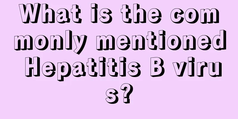 What is the commonly mentioned Hepatitis B virus?