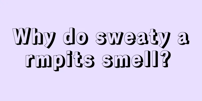 Why do sweaty armpits smell? 
