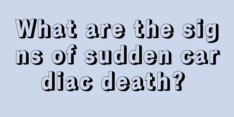 What are the signs of sudden cardiac death? 