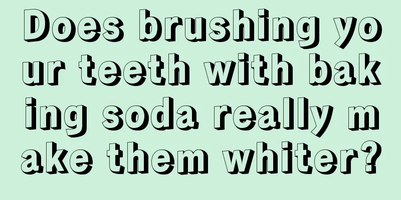 Does brushing your teeth with baking soda really make them whiter?