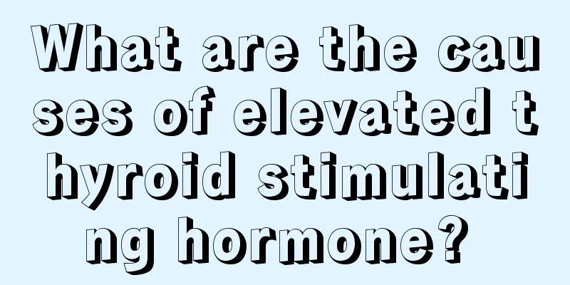 What are the causes of elevated thyroid stimulating hormone? 