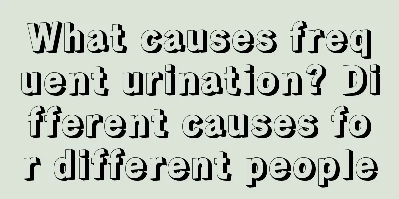 What causes frequent urination? Different causes for different people