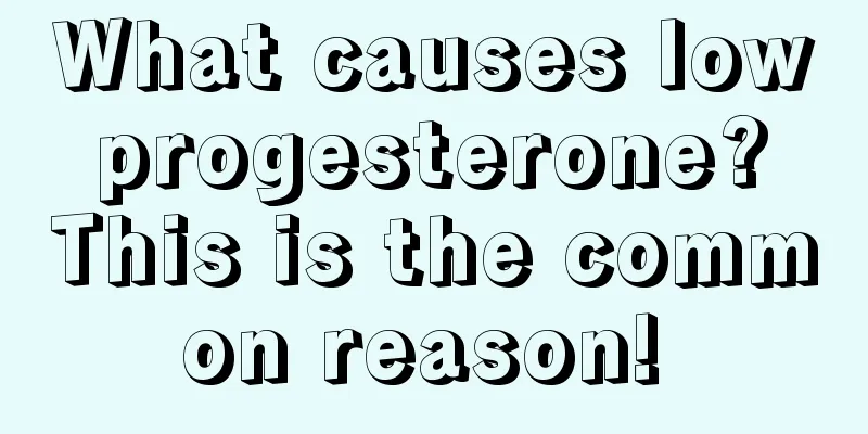 What causes low progesterone? This is the common reason! 