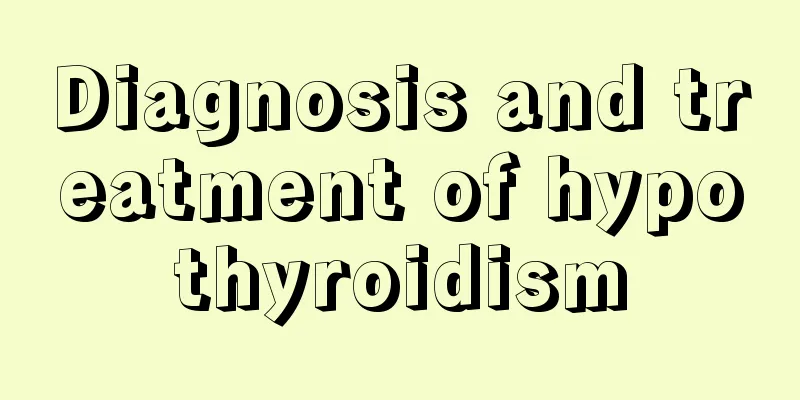 Diagnosis and treatment of hypothyroidism